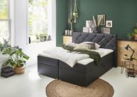 ATLANTIC home collection Boxspring met xxl bedstee en topper