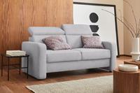 Sit&More 2,5-Sitzer Bologna, inklusive Kopfteilverstellung und Federkern