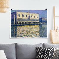 Klebefieber Poster Claude Monet - Dogenpalast