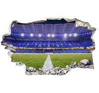 Wall-Art Wandfolie 3D voetbal HSV Arena 03 (1 stuk)