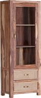 Gutmann Factory Vitrine Zulu, mit Wiener Geflecht Einsätzen