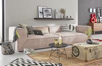 Tom Tailor Big-Sofa BIG CUBE, in 2 Breiten, Tiefe 122 cm