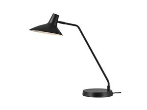 Zwarte tafellamp E14 fitting & schakelaar Nordlux Darci