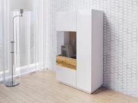 Helvetia Vitrine SILKE, Höhe 138,5 cm