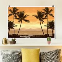 Klebefieber Poster Caribbean Sunset II