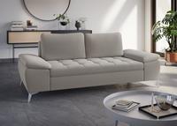 Sit&More 2,5-Sitzer, mit hochwertigen Metallfüßen