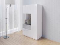 INOSIGN Vitrinekast Silke Hoogte 138,5 cm