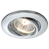 dekolight Deko Light Einbauring 89 GU5.3 686869 Plafondinbouwring LED, Halogeen GU5.3, MR16 50 W Zilver