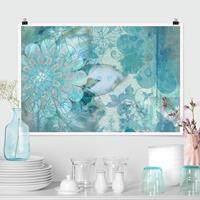Klebefieber Poster Winterblumen