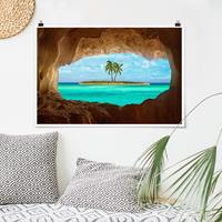 Klebefieber Poster Blick ins Paradies