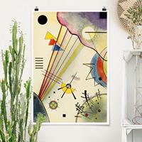 Klebefieber Poster Kunstdruck Wassily Kandinsky - Deutliche Verbindung