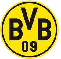 Wall-Art Wandfolie Voetbal Borussia Dortmund logo (1 stuk)