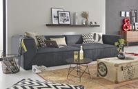 Tom Tailor Big-Sofa BIG CUBE, in 2 Breiten, wahlweise mit Sitztiefenverstellung, Tiefe 129 cm