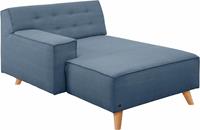 Tom Tailor Chaiselongue NORDIC CHIC, im Retrolook, Füße Buche natur