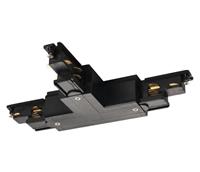 SLV S-track 3F Connector T aarde links DM 1002652 Zwart