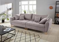 Andas Big-Sofa Blackburn Luxus, mit besonders hochwertiger Polsterung für bis zu 140 kg Belastbarkeit