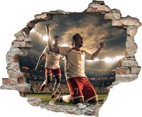 queence Wandfolie Voetbal gejuich (1 stuk)