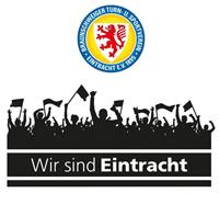 Wall-Art Wandfolie Eintracht Brunswijk fans logo (1 stuk)