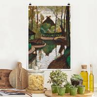 Klebefieber Poster Otto Modersohn - Frühling an der Wümme