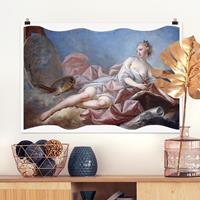 Klebefieber Poster Jean Honoré Fragonard - Personifikation der Malerei