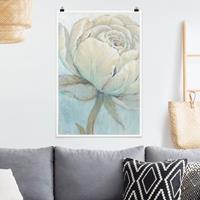 Klebefieber Poster Englische Rose Pastell