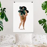 Klebefieber Poster Miss Monstera