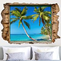 Klebefieber 3D Wandtattoo Beach of Thailand