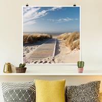 Klebefieber Poster Ostsee Strand