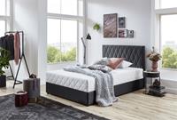 ATLANTIC home collection Boxspring BENITA met pocketveringsmatras en bedkist