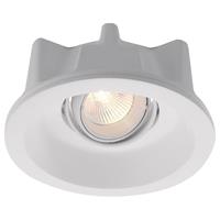 Deko-Light Deckeneinbauleuchte aus Gips Rund GU5,3 schwenkbar
