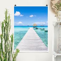 Klebefieber Poster Urlaub in den Tropen