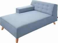 Tom Tailor Chaiselongue NORDIC CHIC, im Retrolook, Füße Buche natur