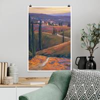 Klebefieber Poster Natur & Landschaft Landschaft am Nachmittag I