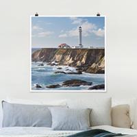 Klebefieber Poster Point Arena Lighthouse Kalifornien