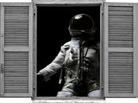 queence Wandfolie Astronaut (1 stuk)