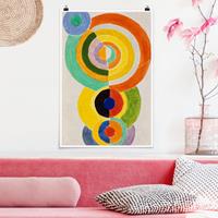 Klebefieber Poster Kunstdruck Robert Delaunay - Rhythmus I