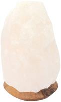 Wagner Life Design Zoutlamp White Line Rock met lamphouder, USB