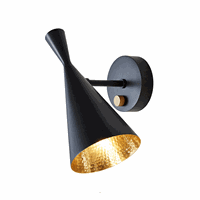 tomdixon Tom Dixon Beat Wall Lamp Black&Brass