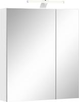 Schildmeyer Spiegelschrank »Lagona« Breite 60 cm, 2-türig, LED-Beleuchtung, Schalter-/Steckdosenbox, Glaseinlegeböden, Made in Germany