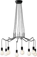 LUCE Design Kroonluchter I-HABITAT-S6 NER (1 stuk)