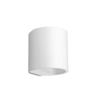 LT-Luce Wandlamp Plaster Rond Wit 11cm Ø