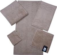 Ross Gästehandtuch »Cashmere feeling« (6-St), mit Wellen-Bordüre