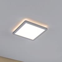 Paulmann P Atria Shine 11,2W 3000K 190x190 ch m K 70993 LED-plafondlamp Chroom (mat) 11.2 W Warmwit