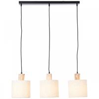 Brilliant 3-lichts landelijke hanglamp Pia 99538/96