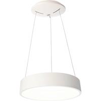 Deko-Light LED Pendelleuchte Sculptoris 45 in Weiß-Matt 26W 1300lm 4000K