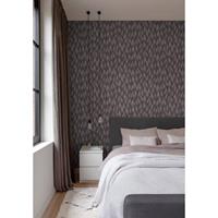 TOPCHIC Tapete Flames and Drops Metallic-Grau - 