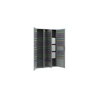 Sleutelkast, met 2 deuren, h x b x d = 1300 x 730 x 250 mm, 1170 haken