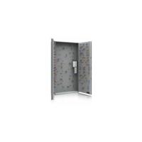Sleutelkluis, beveiligingsklasse A en Euronorm S1, lichtgrijs, h x b x d = 1800 x 1000 x 200 mm, voor max. 1000 haken