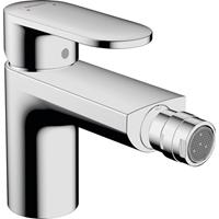 hansgrohe Vernis Blend Einhebel-Bidetmischer, mit Zugstangen-Ablaufgarnitur, Ausladung 127 mm, 71210, Farbe: Chrom - 71210000