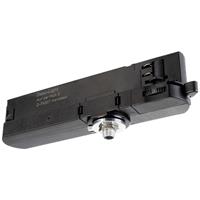 Deko-Light 3-Phasen Schienensystem Längseinspeiser in Dunkelgrau 15-33,6W